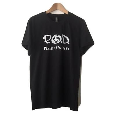BACCELLO. T-Shirt Payable On Death 100% Cotone Leggero NUOVA Vestibilità Unisex da Uomo S-XL