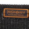 Yves Saint Laurent 90s Wool Blend Old Long Sleeve V Neck Sweater L Knit Men's Used