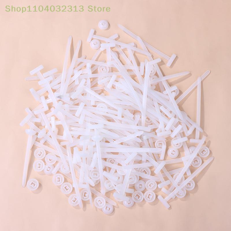 50/100PCS Nylon Universal Cable Tie Buckle Multipurpose Cable Ties Tool Heavy Duty Self Locking Zip White Zipties For Car Repair