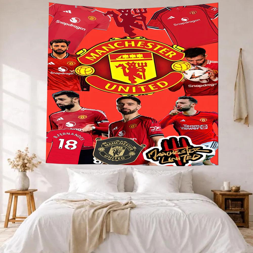 Manchester Wall Decor Tapestry Art For Pet Memorial Birthdaywedding Party Backdrop Family Gift