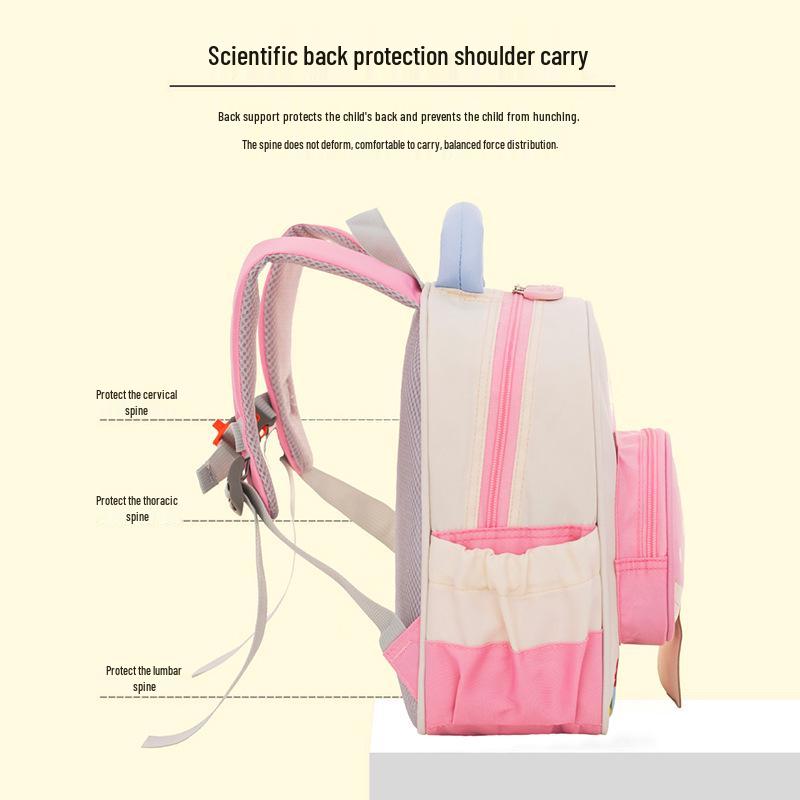 Kids' Large Capacity Cartoon Backpack - New Lightweight and Ergonomic Design for Kindergarten