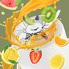 Compacts 20 Blade Rechargeable Mini Blenders For Juice Shakes Baby Food Easy One Button Operation Dishwasher Safe Design