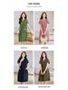 Women's Summer Cotton-Linen Dress: Petite, Slimming, Loose-Fit for Middle-Aged Moms