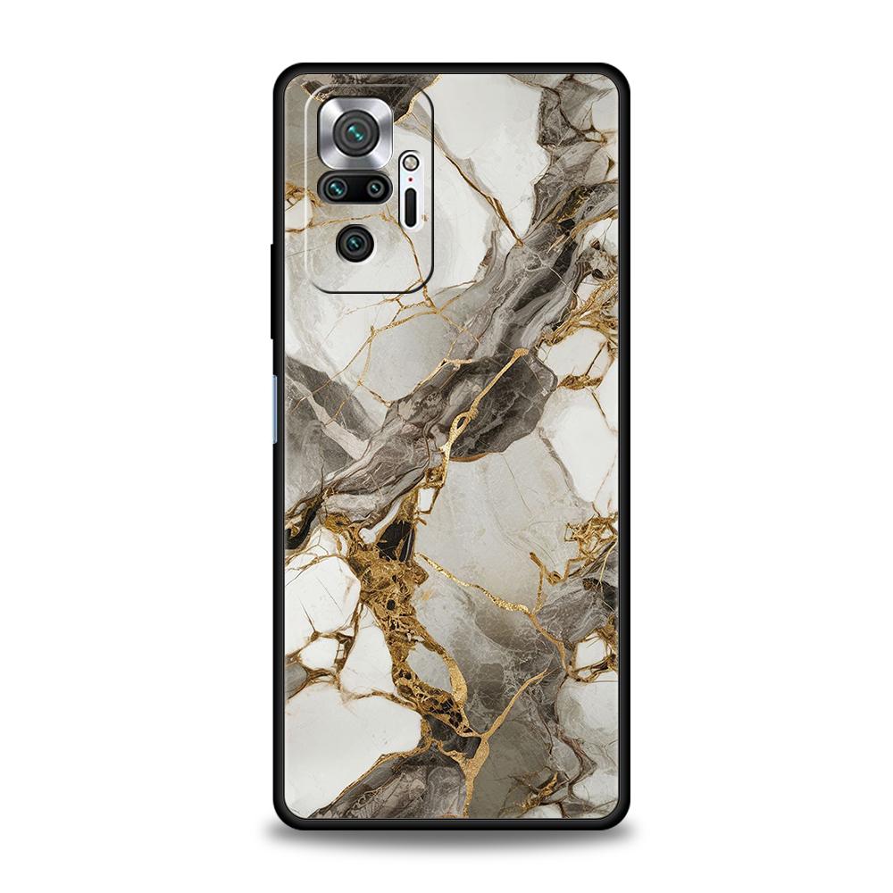 Aquarell Marmor Handyhülle Für Xiaomi Redmi Note 14 13 12 10 11 Pro Plus 14C 13C 12C 10C 9C 5G Weiche TPU Hülle