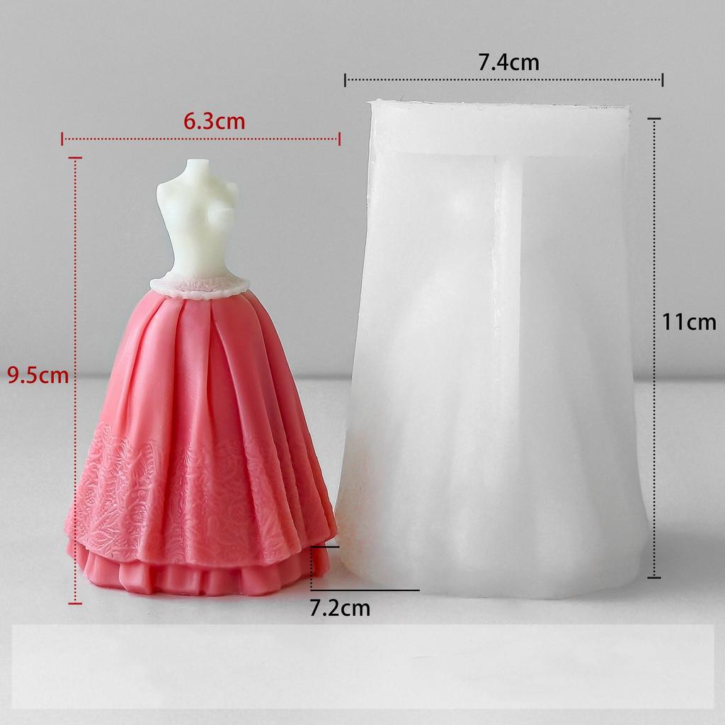 Decoration Mold Silicone Aroma Candle Mold Silicone Mold Diy For Gift Celebration Home Decor