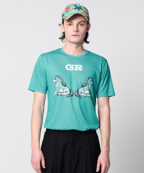 Greedius Pony Logo T-Shirt 34 (Xs)
