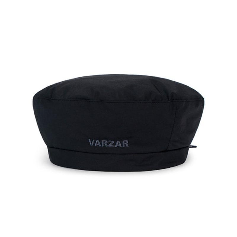 VARZAR Logo String Beret Black