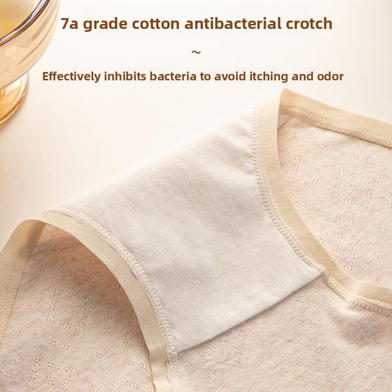 Lady Spring Cotton Anti Bacterial 7A Non Scratch Comfortable Hip Waist Triangle Briefs