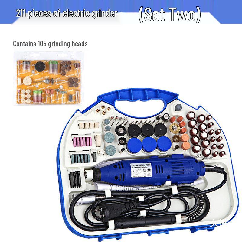 DIY Mini Electric Engraving & Polishing Tool for Gourd, Amber, Jade & Woodworking
