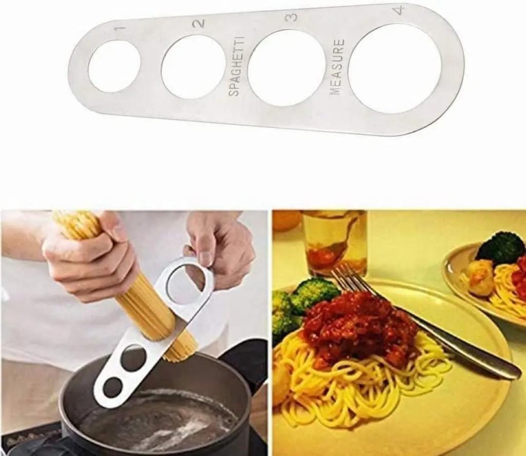 Mätverktyg för spaghetti i rostfritt stål, Pastamått, Pastamätverktyg
