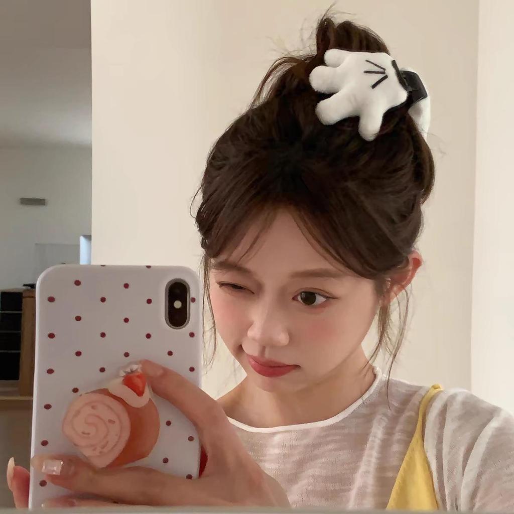 2025 Leopard Print High-End Large Shark Hair Clip for Women