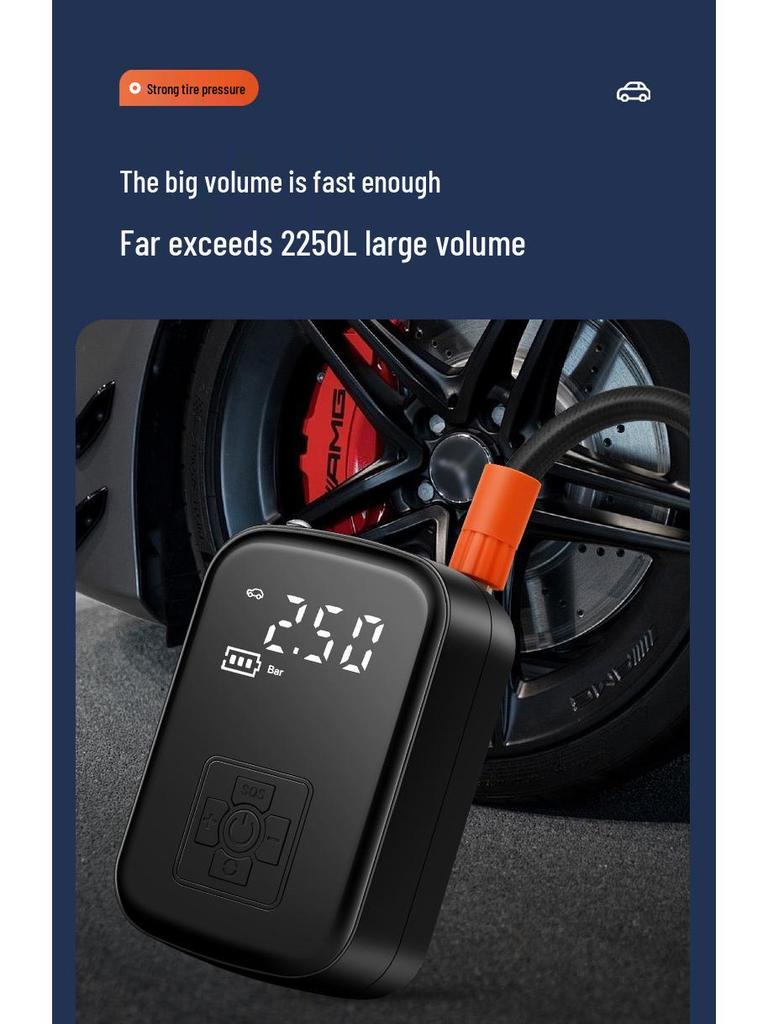 006 Portable Electric Car Tire Inflator Pump