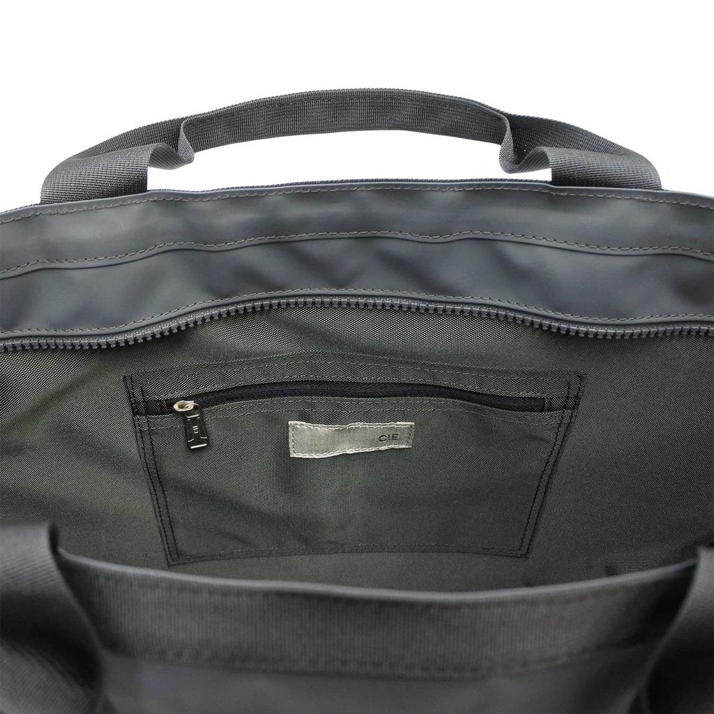 CIE GRID-3 TOTEBAG-L L.GRAY Lightweight, Waterproof, Made in Japan, 2-Way Tote Bag with Shoulder Strap, Cordura, for Men and Women