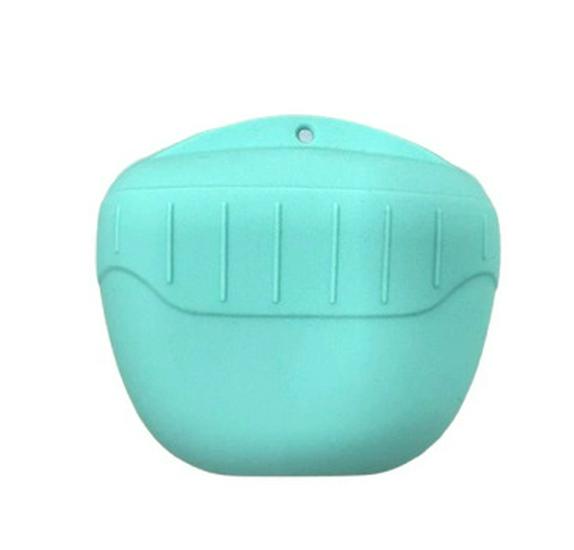 

Силиконовый мешочек для лакомств для собак - Поясная сумка для тренировок на открытом воздухе циан