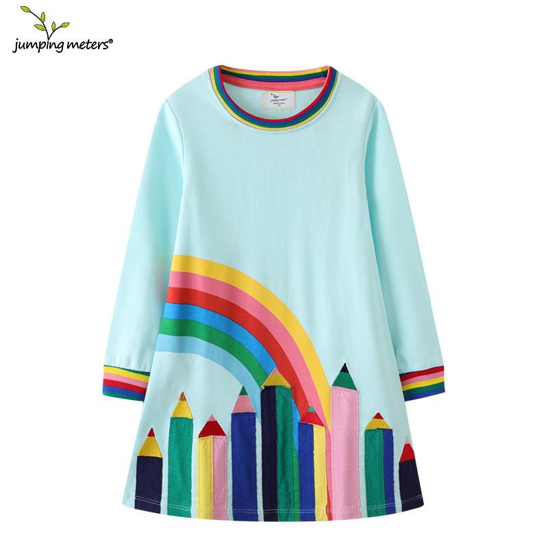 

Autumn Long Sleeve Girls Dress - New Style Children s Clothing 4T (Height 95-100 cm)