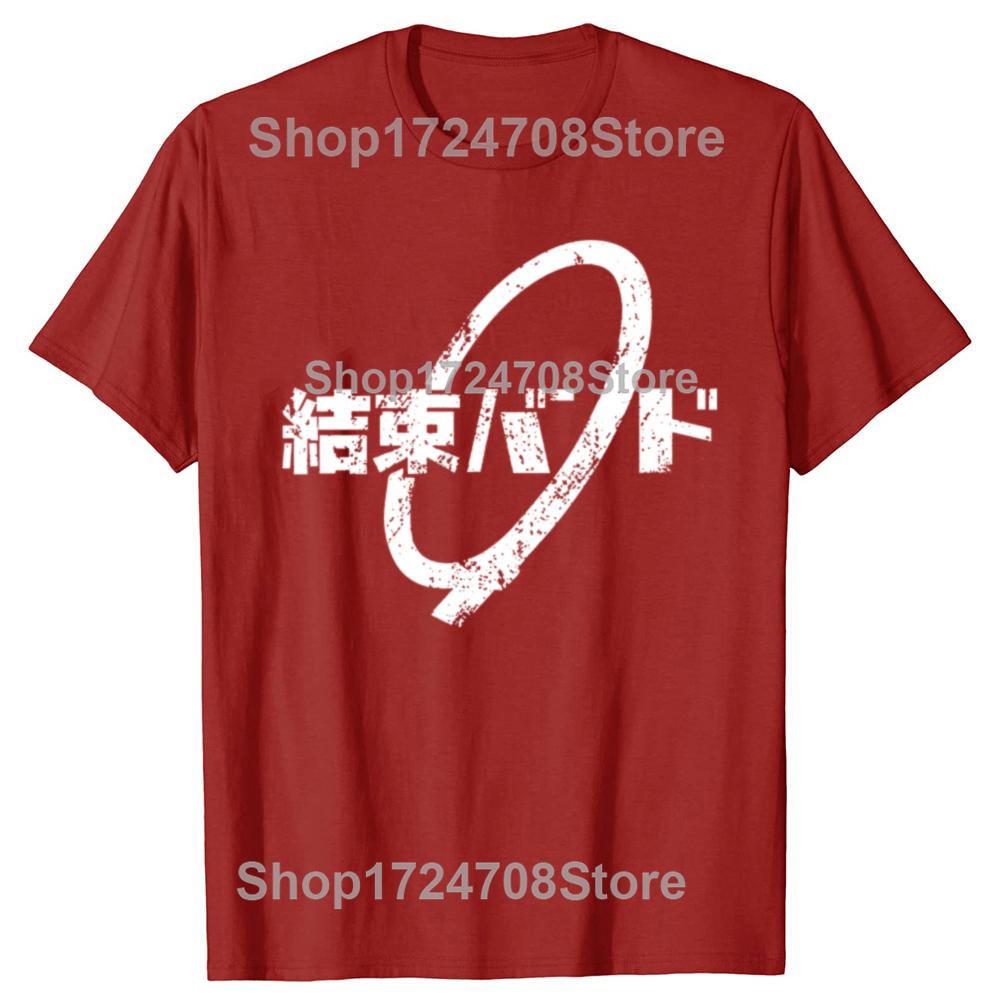 Kessoku Band Bocchi The Rock T-Shirt für Herren Niedlich Anime Lustig 100% Baumwolle T-Shirts Rundhals Kurzarm T-Shirts Druck Tops