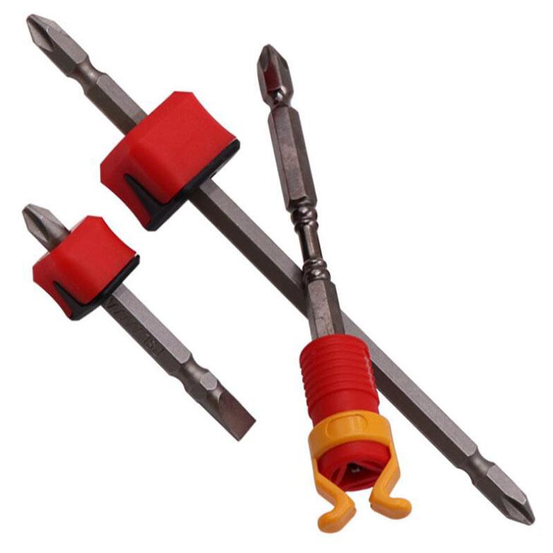 Screw Fixer Holder Universal Angle Clamp Set with Plastic Screw Fixer Holder for Woodworking Carpentry and Drill Screws