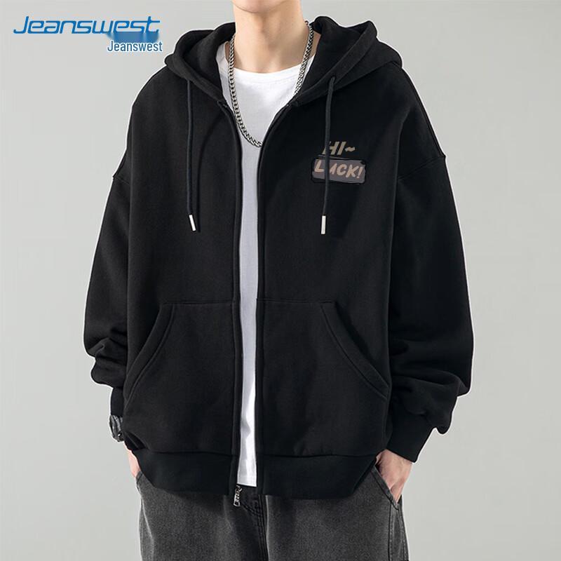 

Jeanswest Men s Casual Hooded Jacket 4XL