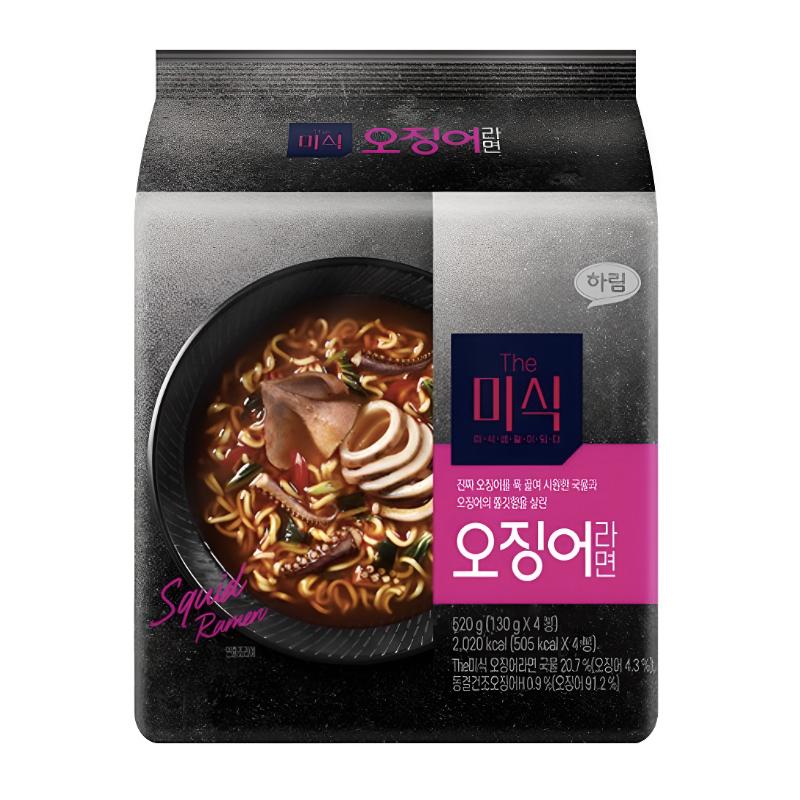 

[Харим] Рамен со вкусом кальмара МИСИК 130г х 4 упаковки