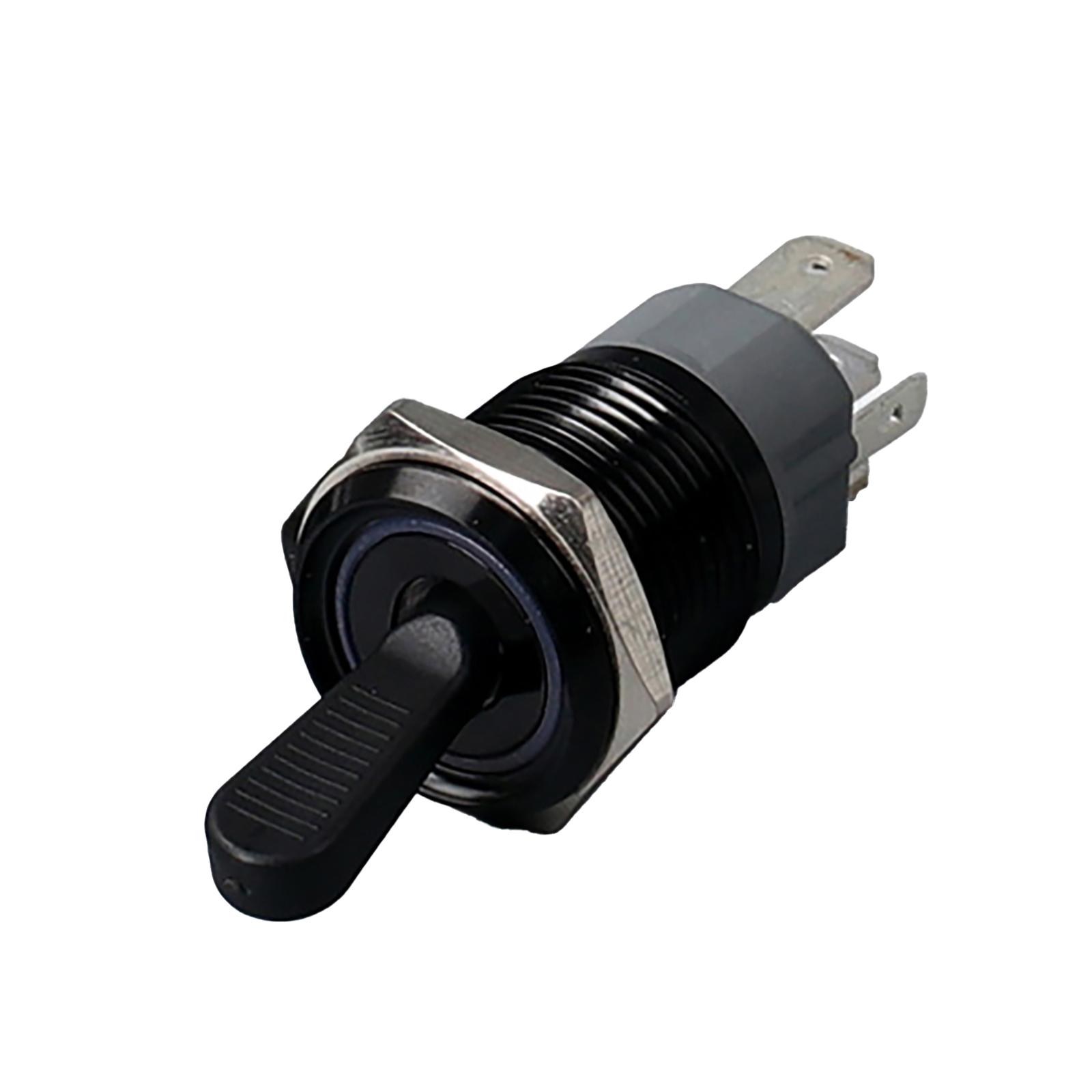 

Sturdy Oxidized Metal Toggle Switches With Three Positions and Builts In LED Light Display for Easy Controlled 2