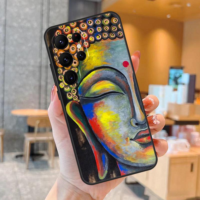 Gautama Buddha Phone Case For Samsung Galaxy S25 S24 S23 S22 S20 S21 Ultra S9 S10 Plus S25 FE Back Cover