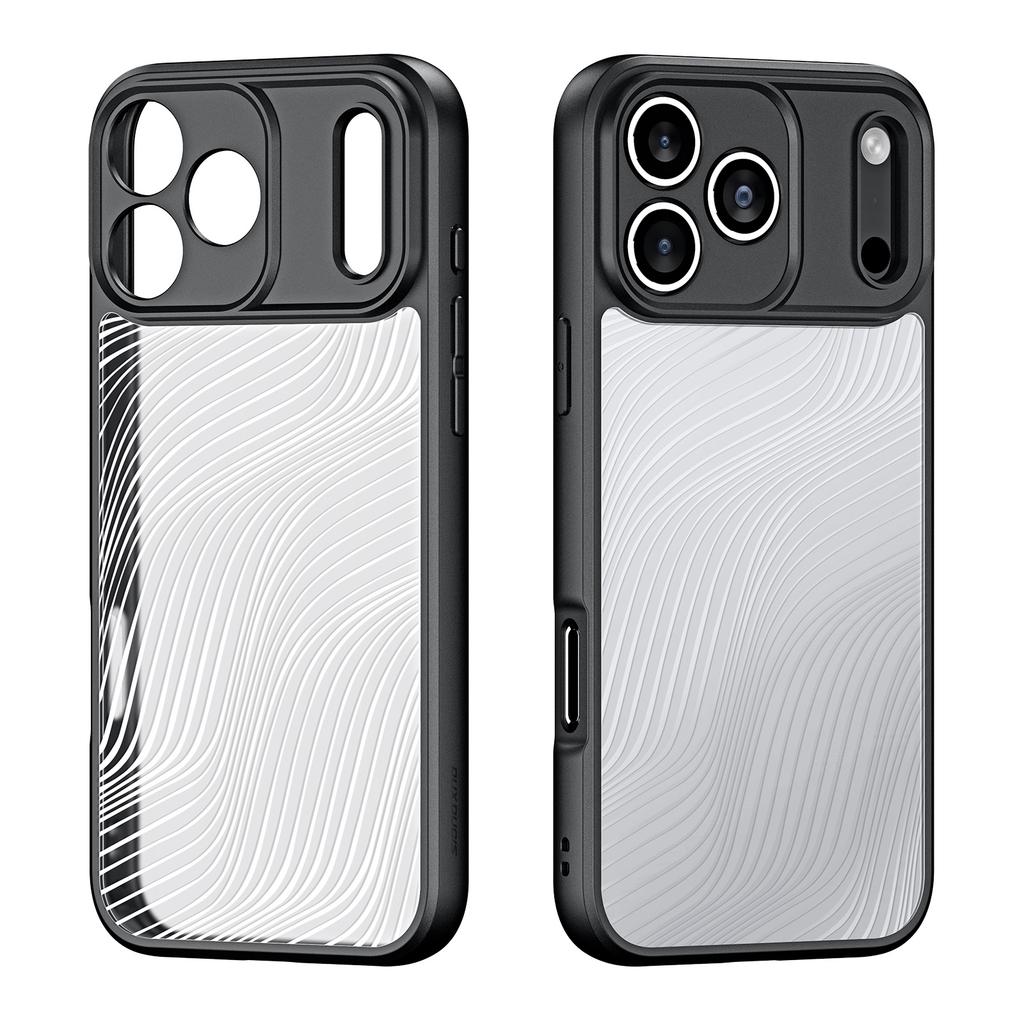 For iPhone 17 Pro Case DUX DUCIS Aimo Series TPU+PC Matte Drop-proof Phone Cover (REACH Certification)