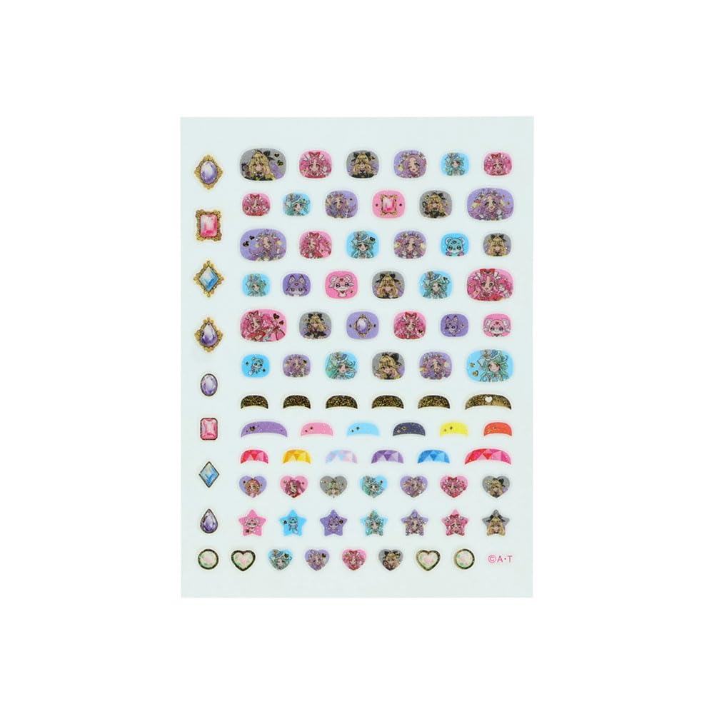 Sunstar Stationery Glitter Nail Stickers Detective 2244370A Precure!