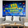 1PC Geometry Dash: Dance To The Beat Tapestry, Unique Design Tapestry, Suitable for Bedroom,Livingroom, Playroom,Heartwarming Holiday Gifts