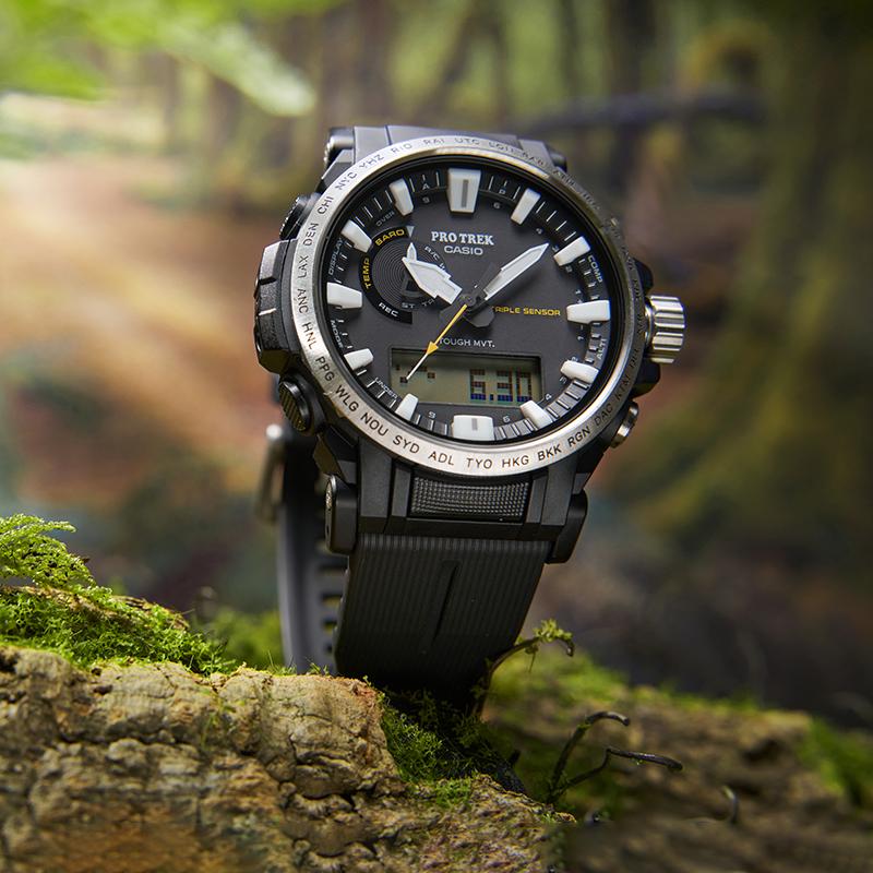 CASIO Men PRO TREK Black Watch PRW-61-1APR PRW-61-1APR