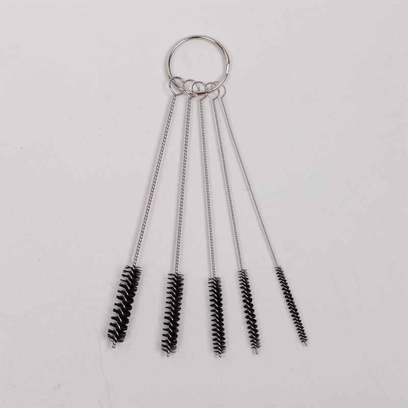 Airbrush Cleaning Pot with Glass Bottle & Metal Stand – Professional Waste Collection Tool