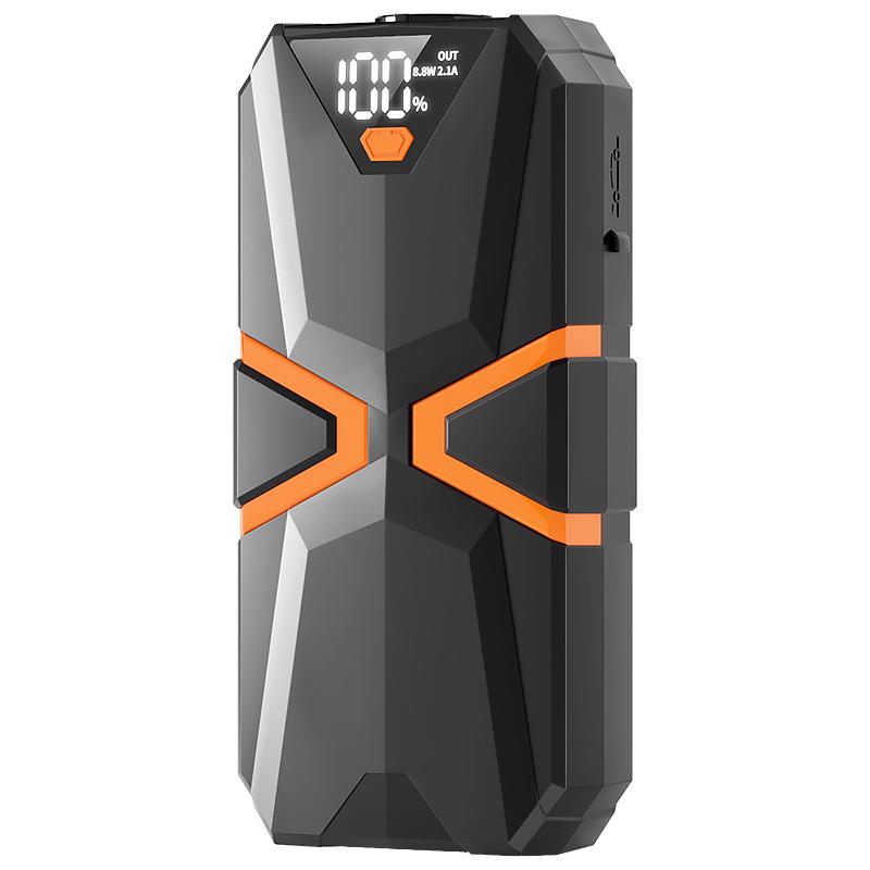 IWEWAVAN DN-06 12V Car Jump Starter 600A Peak Current Portable Car Battery Booster Emergency Power Bank With LED Light 6000mAh чёрный