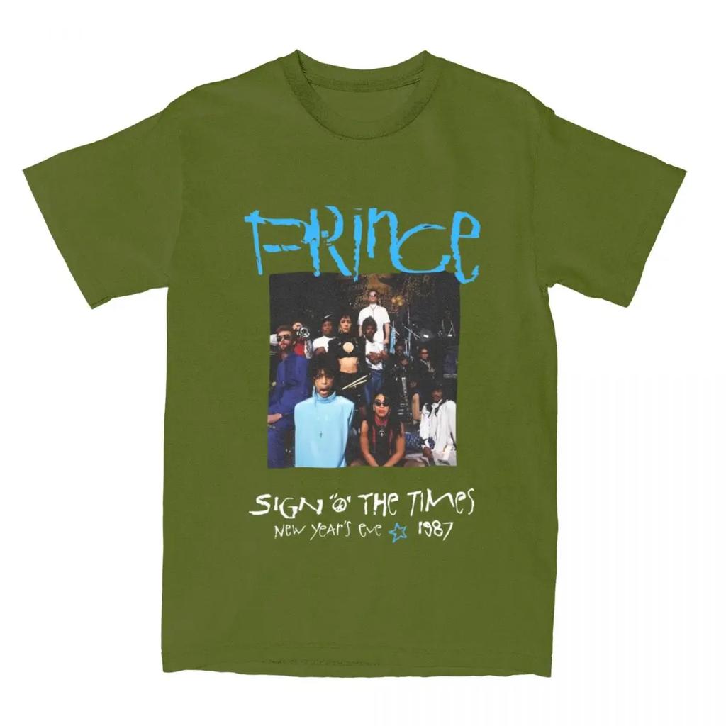 Prince Rogers Nelson T-Shirt Sommer Ästhetik T-Shirts Baumwolle Harajuku T-Shirt Für Männer Kurzarm Druck Tops