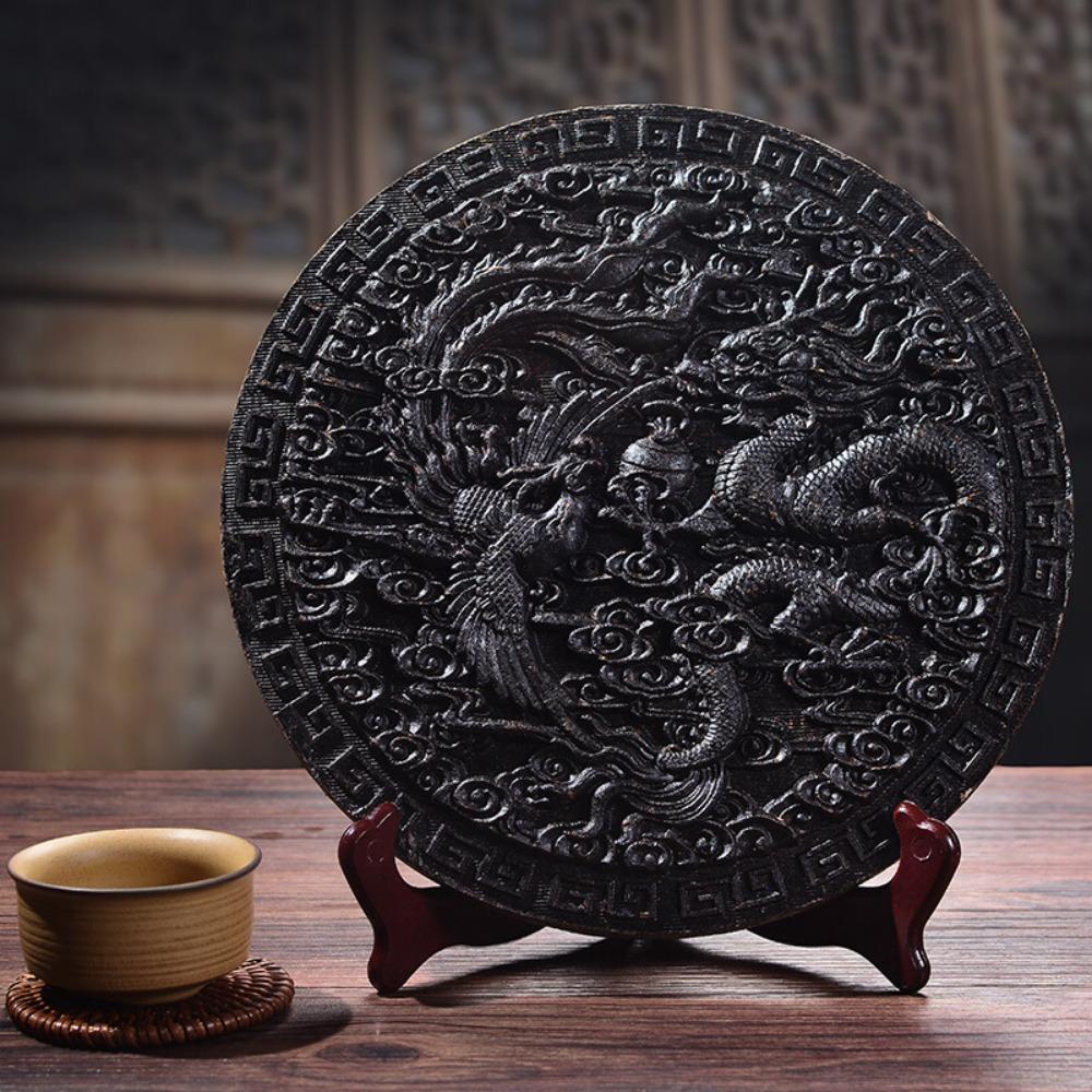 Aged Wuyi Da Hong Pao Oolong Tea Cake Big Red Robe