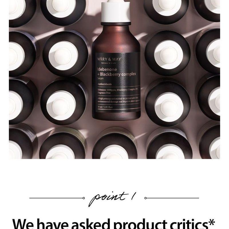 Mary&May - Idebenone + Blackberry Complex Serum