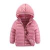 2026 Lightweight Children's Hooded Down Jacket - Boys & Girls Cotton Outerwear
