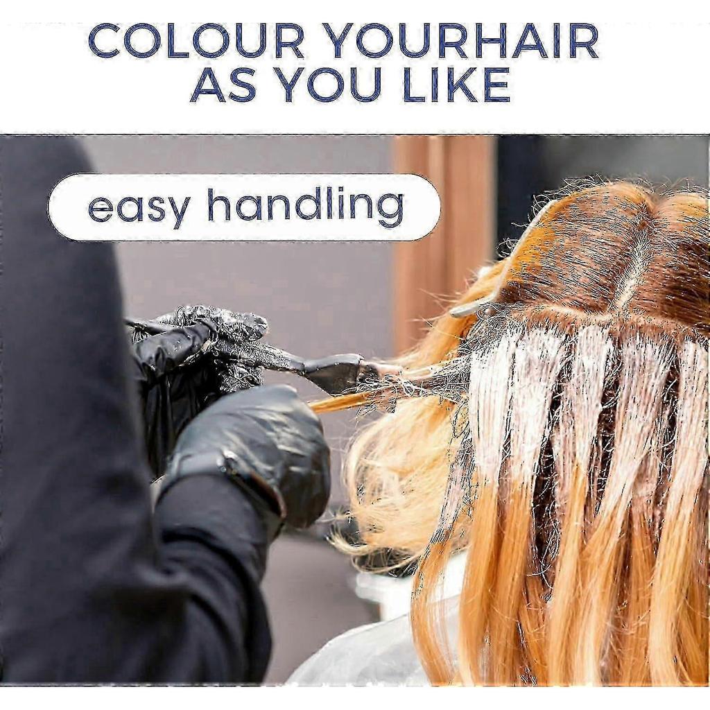 5 Pcs Silicone Highlighting Cap Kit Punched Hole Highlight Cap with Hook Needles Salon Hair Dye Comb Hair Dye Brushes Tipping Cap