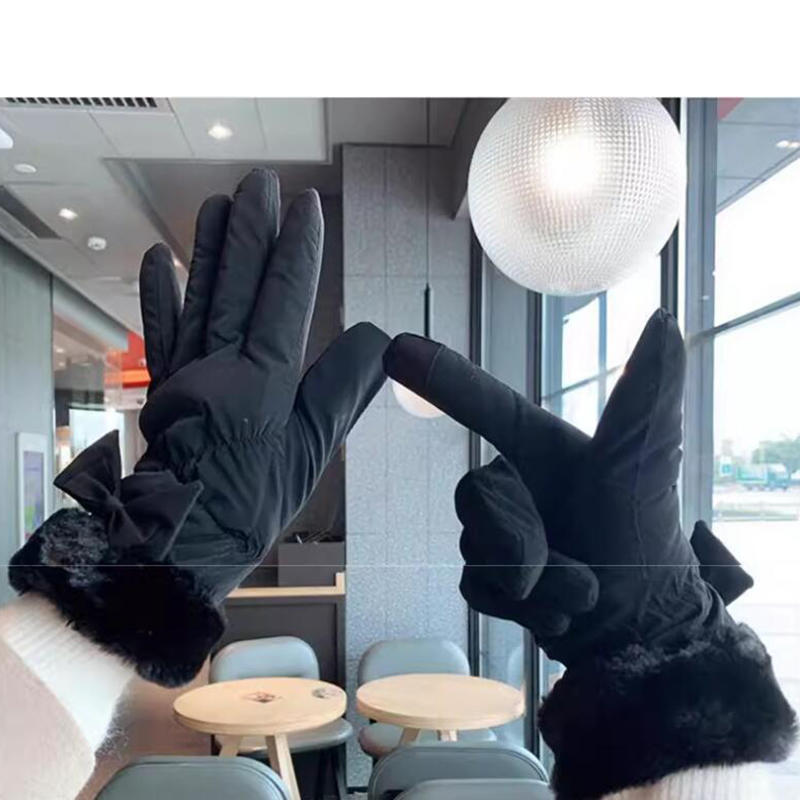 Women Outdoor Sport Female Driving Ski Touchscreen Fashion Women Gloves Autumn Winter Cute Warm Wrist Mitts Full Finger Mittens