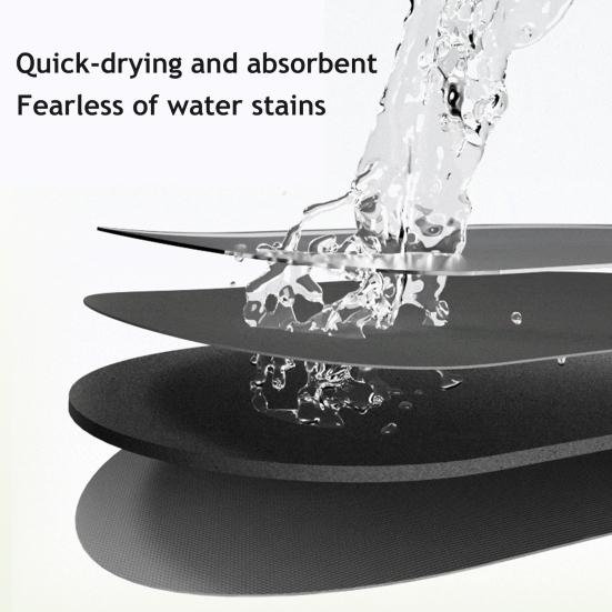 Waterproof Pad Anti-Slip Moisture Absorption Diatom Mud Floor Mat Refrigerators Washing Machines Mat