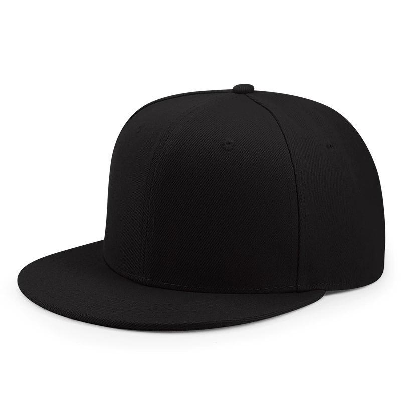 

Hot Sale Cap Plain Snapback High Quality Adult Hip Hop Baseball Cap Men Women Outdoor Leisure Fashionable color blocked Hat 54-61CM
