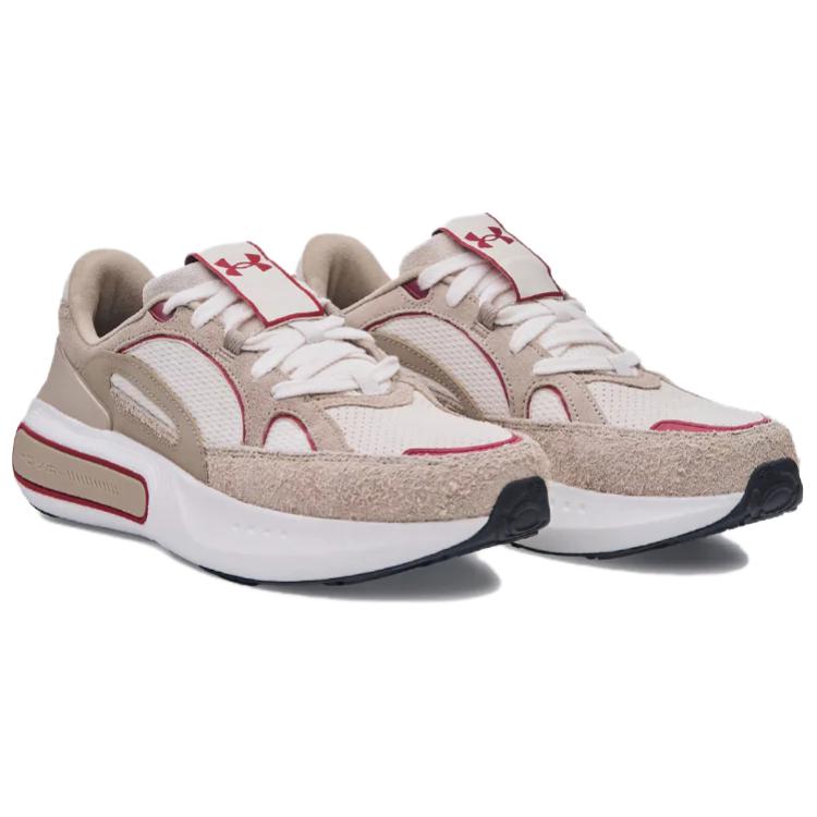 Under Armour Phantom 4 Luxe Cny Comfortable Low-Top Lifestyle Shoes Unisex sneaker Beige 6007157-290