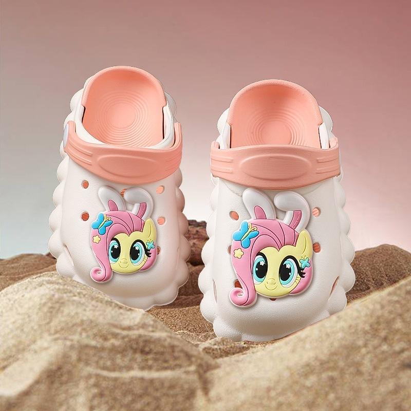 Children, Girls, Girls, Hole Shoes, Cute DIY Removable Shoes with Shoe Flowers Ins Three-dimensional Cute Card