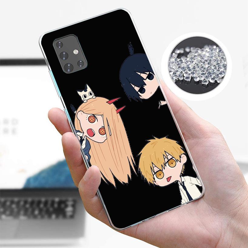 Chainsaw Cartoon Phone Case For Samsung Galaxy A52 A32 A22 A12 A51 A31 A50S A30S A20S A10S Note 20 Ultra 10 Plus S10 A72 A71 Gal