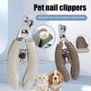 Spring Pet Nail Clippers Stainless Steel Blade Dog Nail Trimmer Cat Nail Cutter with Safety Guard To Avoid Over-Cutting for Safe Precise Trimming