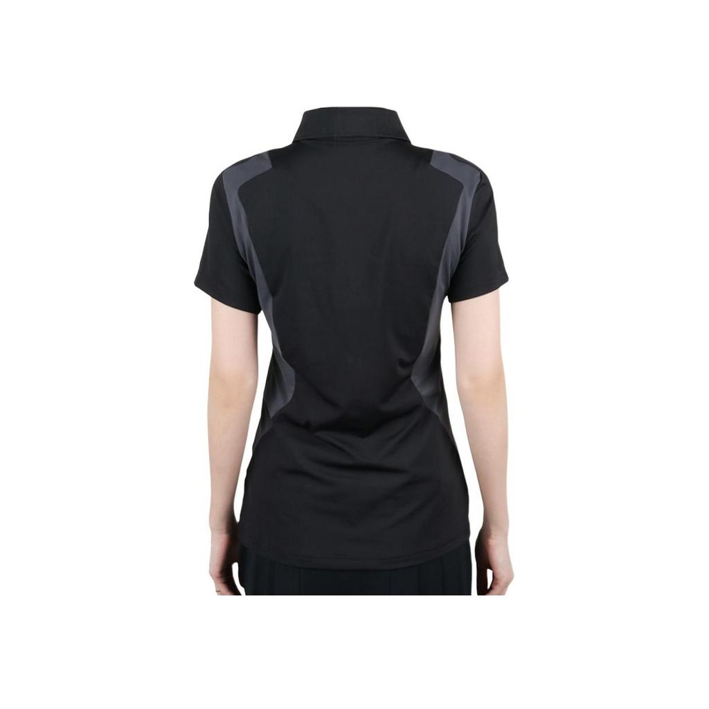 J.LINDEBERG Color Block Logo Short Sleeve Polo Shirt Women Tops GWJT13393-9999