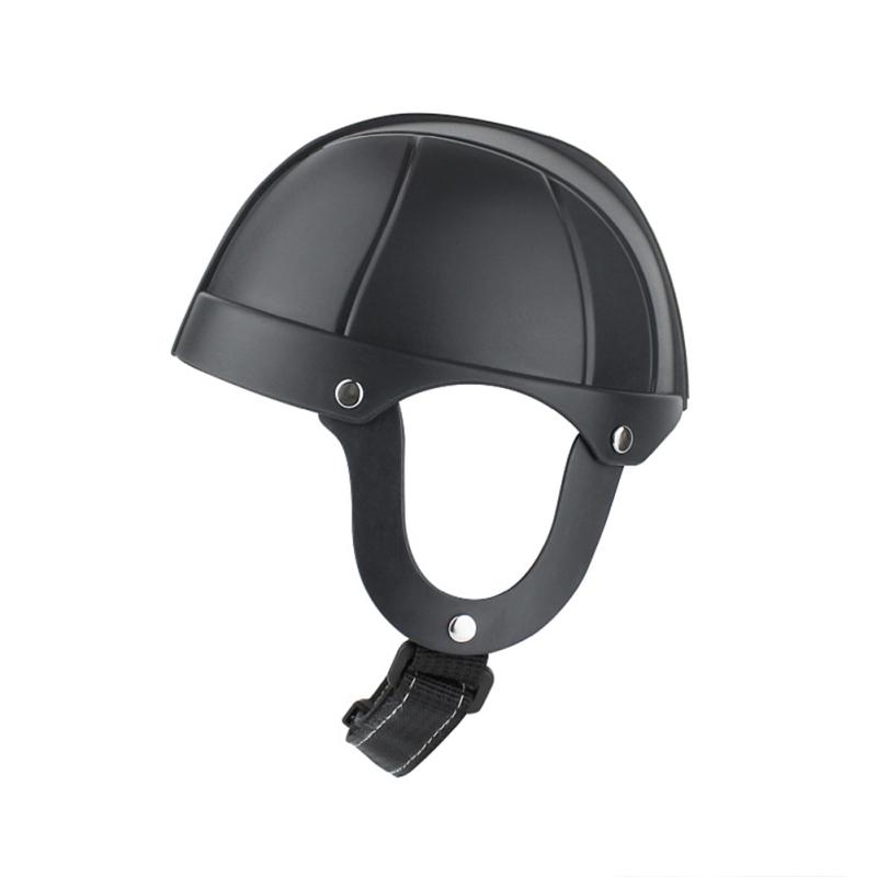 Hundehelm Für Kleine Hunde - Motorradhelm Mit Verstellbarem Gurt