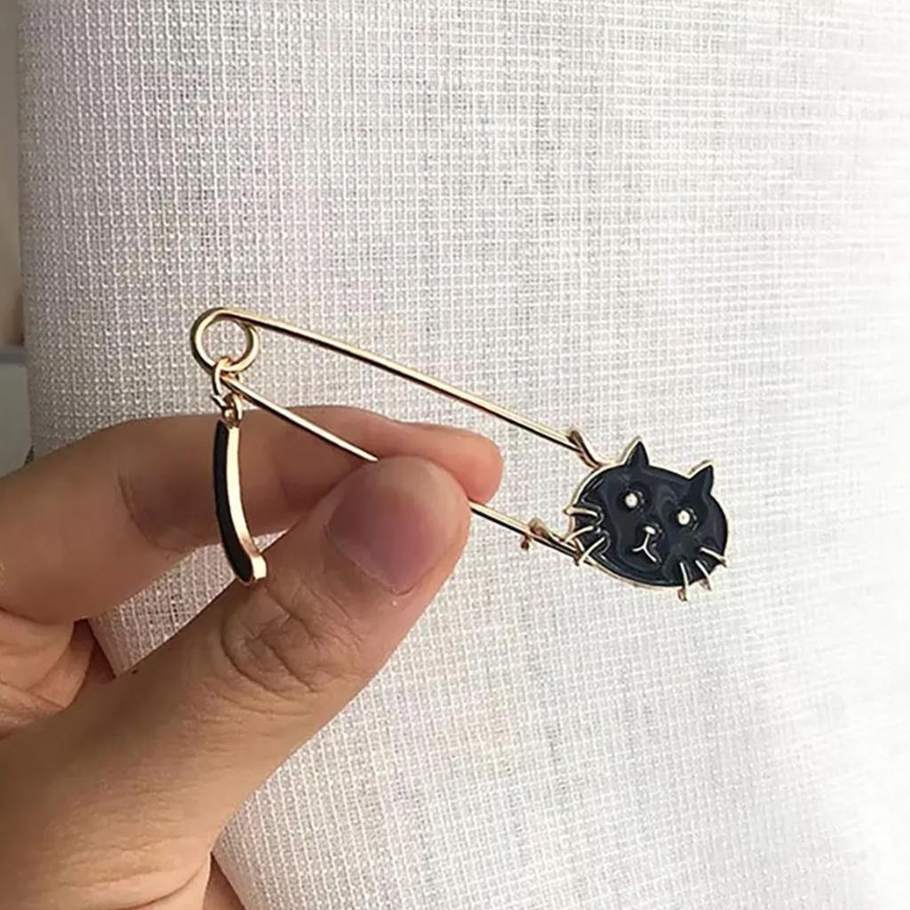 Brosche Goldfarben Stilvoll Und Entzückend Emaille Handwerkskunst Design Reversnadel Modeaccessoire Feiertage, Geburtstagsfeiern Unisex Comme