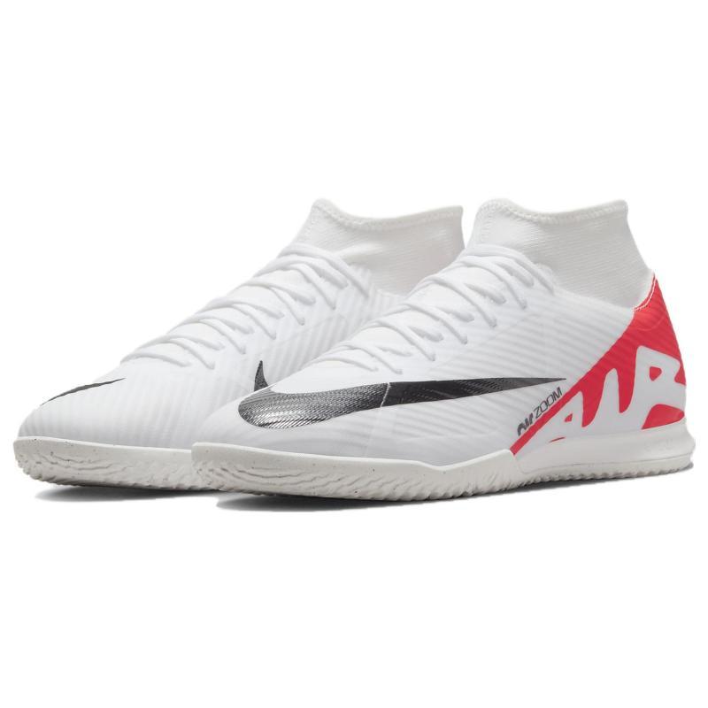 Nike Mercurial Superfly 9 Academy Svarte Hvite Røde Sneakers DJ5627-600