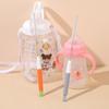 Straw Brush for Tumbler Sippy Cup Bottle Tube Extra Long Cup Gap Slender Multifunctional Straw Cleaner Brush Kit