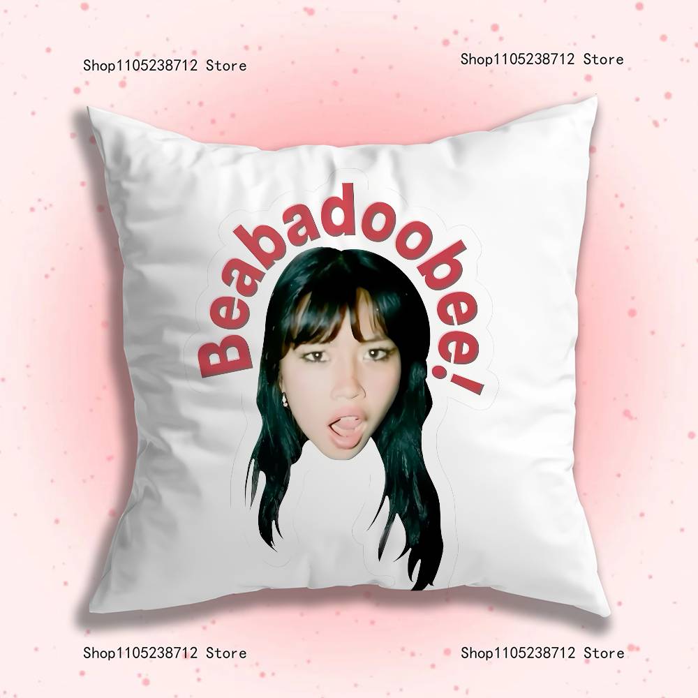 Meine Freundin B-Beabadoobee Kissenbezug Kissen Plüsch Jungen Mädchen Cartoon Anime Kawaii Dekoration Kindergeburtstag Süße Geschenke