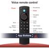 Replacement Voice Remote Control Fit for FireSeries-AMZ-Smart TVs Stick/Lite/4K Max/4K/HD,TV Cube, Smart TV 3rd Gen, Compatible with